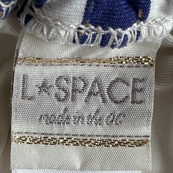 L*Space Nautical Style Bikini Top Size L - Picture 5 of 7